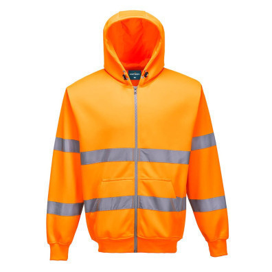 Image number https://cromwellsafety.co.uk/storage/images/bb0f03e8-e401-4aec-b0a3-5633bd640670.jpg of Hi Vis Zipped Hoodie