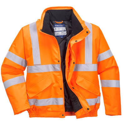Hi Vis Winter Bomber Jacket